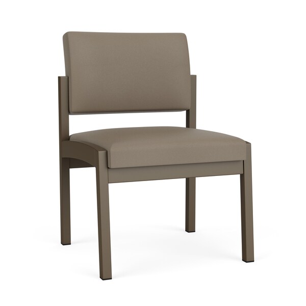 Lesro Lenox Armless Guest Chair, 22.5 in W 24.5 in L 32 in H LS1102 - main